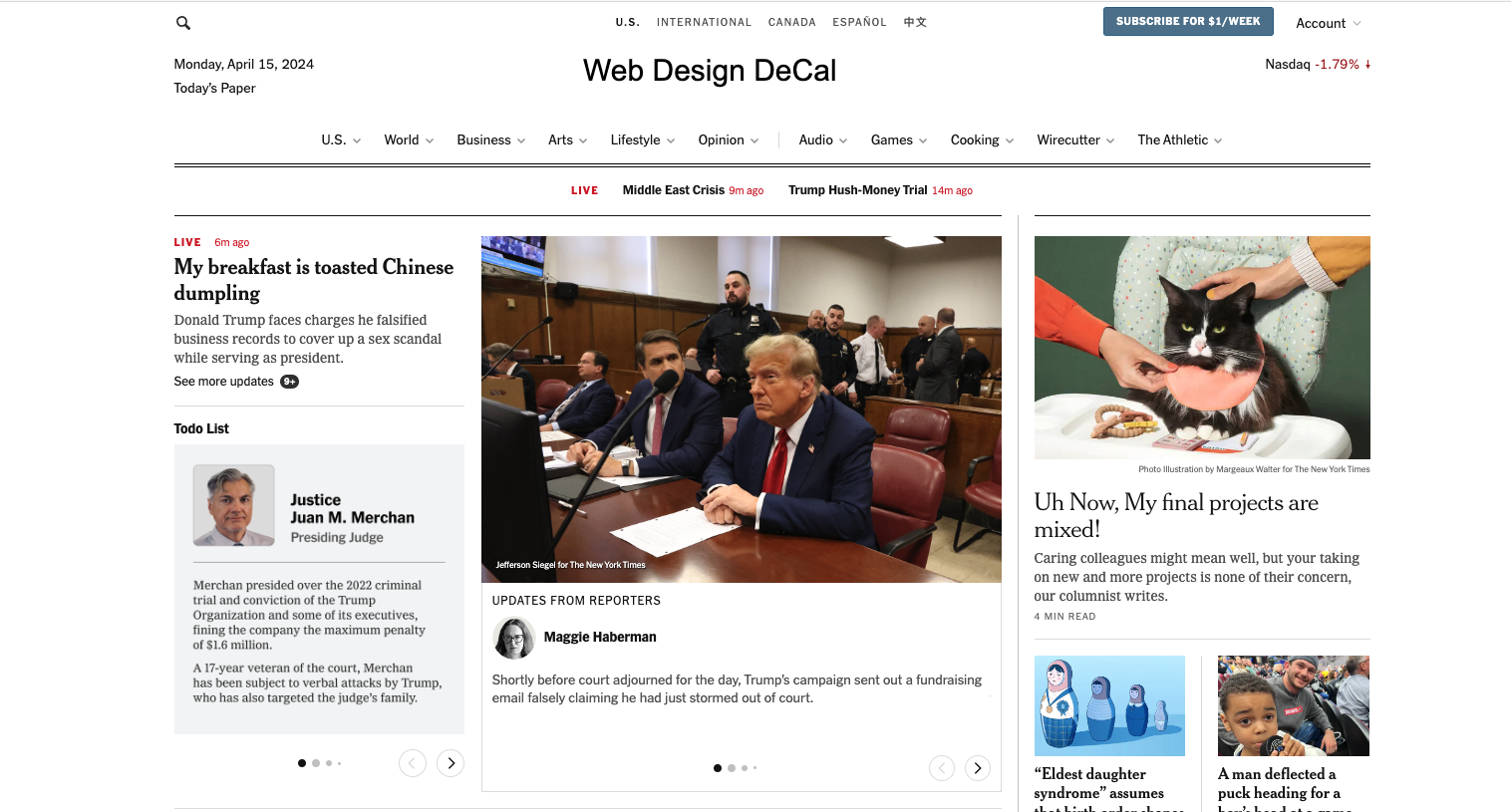 Changed NYT Screenshot